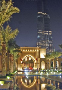 Dubai Mall at night