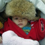 Eva, 3 months in the picture, was born the 22nd, 3.6 kg and 52 cm