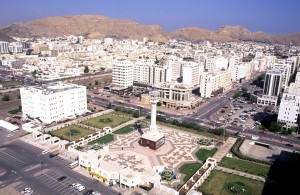 Muscat - a working city.