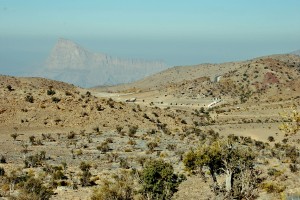 View over the camp where the trek start, called W 6....