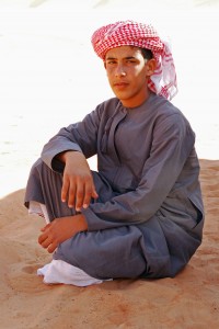 bedu_boy Bedu boy in the Sharquiya, continuing many thousands of years of Bedu traditions and democracy.