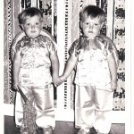 Looking dazzled in dazzling silk suits