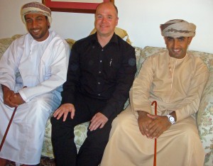 Together with Salim Al-Wahibi and Nasr Al-Tabi, trying to figure where the next Expedition will go....