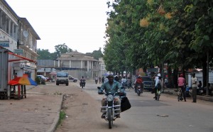 Downtown Kisangani looked pretty much the same as when I came through here on a push bike 1989. Even though that had faced two devastating wars since then.