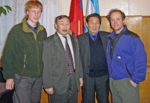 johan, me, grigorjev, tarasov Johan and me together with the mayor, Grigorjev and our great friend Anatolij Tarasov....Tarasov did understand me jokes, Grigorjev not....