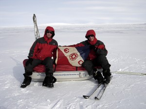 mockf_1 We´re therefore, a week earlier than hoped, been forced to use the extra rations of fat ( 50 grams of butter/person/day) and that also forces us from now on, to ski nonstop for 14 days to reach Srednekolymsk before we run out on food. It feels totally impossible right now.
