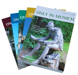 The first five Only in... guides, with Hamburg just published, and Cologne and Istanbul in preparation