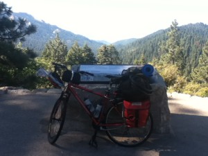 Overlook in Kings Canyon National Park